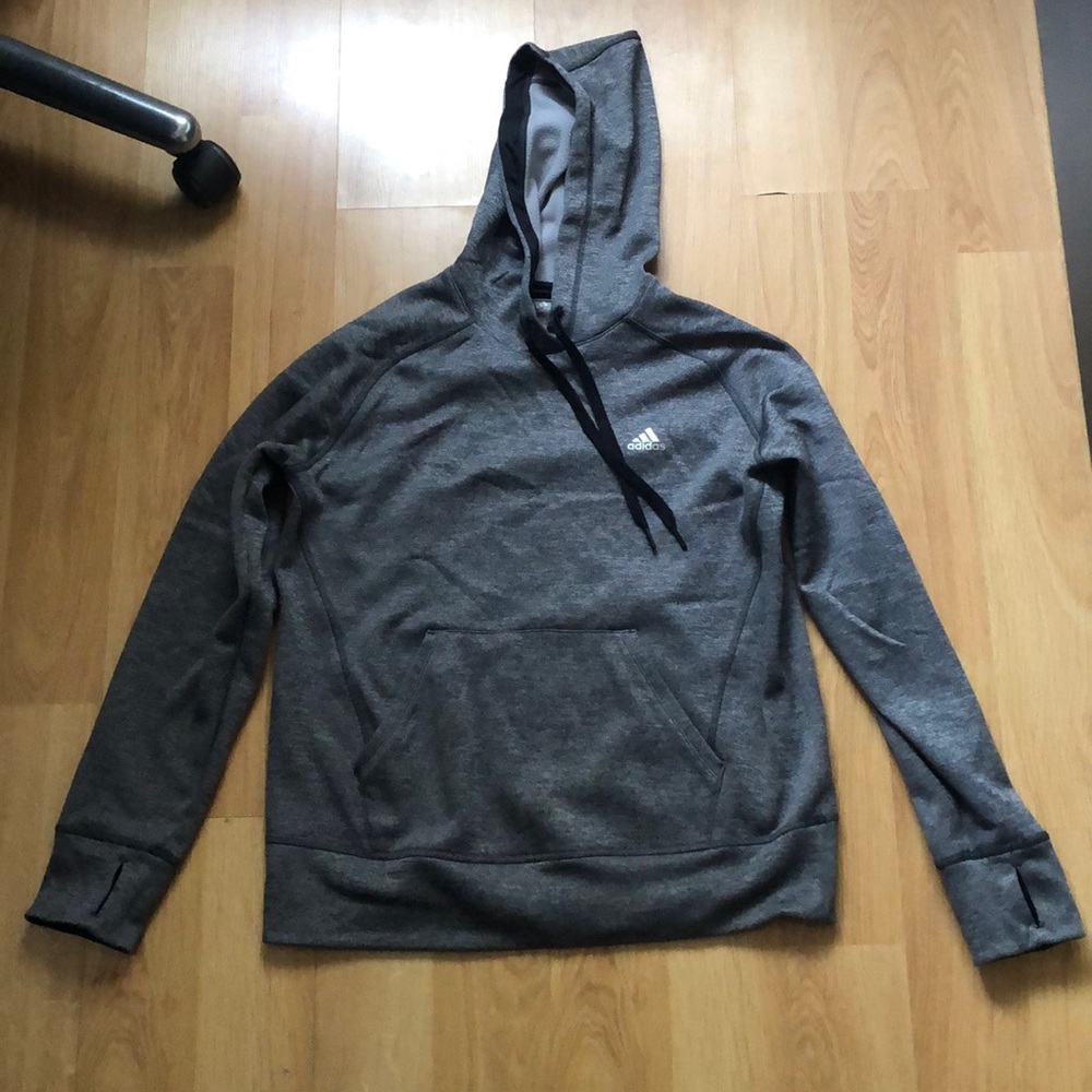 Adidas Climawarm Gray Hoddie